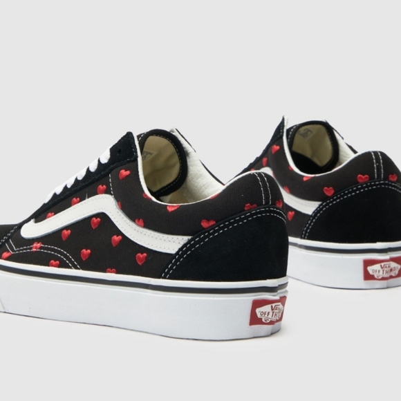 Women's Van's Old Skool "black red red" - Picture 3 of 5